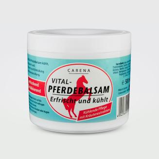 Koňsk&aacute; masť Vital. Ide&aacute;lna na unaven&eacute; svaly, kĺby a stuhnut&yacute; chrb&aacute;t. Praktick&eacute; 500 ml balenie.