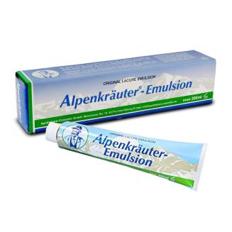 Alpenkr&auml;uter Emulsion 200 ml &ndash; r&yacute;chlo sa vstreb&aacute;va, chlad&iacute; a regeneruje.