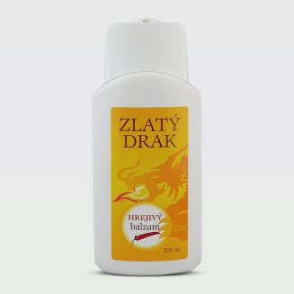 Zlat&yacute; drak hrejiv&yacute; kr&eacute;m na bolesti svalov, kĺbov a z&aacute;paly &scaron;liach (200 ml) Pom&aacute;ha pri reumatizme, z&aacute;paloch a každodennej &uacute;nave.