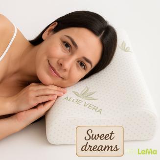 Zdravotn&yacute; ortopedick&yacute; vank&uacute;&scaron; &ndash; prisp&ocirc;sobiv&aacute; pam&auml;ťov&aacute; pena a poťah Aloe Vera pre regener&aacute;ciu a zdrav&yacute; sp&aacute;nok.