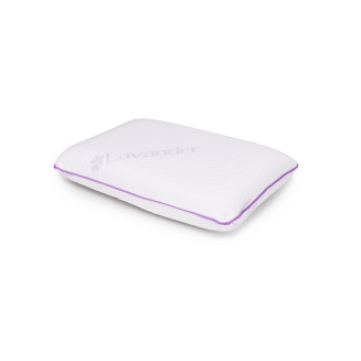 Tvrd&yacute; ortopedick&yacute; vank&uacute;&scaron; Lema Levanduľa Hard 35&times;54&times;9 cm s pam&auml;ťovou penou memoDreamPUR a levanduľov&yacute;m poťahom