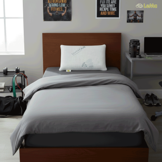 Vank&uacute;&scaron; Alica 35&times;54&times;9 cm &ndash; ergonomick&yacute; tvar pre spr&aacute;vne držanie hlavy a krku počas sp&aacute;nku.