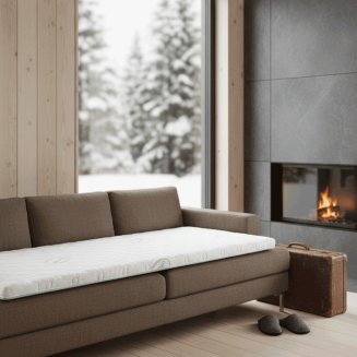 Vrchn&yacute; matrac Topper UltraFRESH&ndash; priedu&scaron;n&yacute;, podporuje chrbticu, stimuluje krvn&yacute; obeh a uvoľňuje svalov&eacute; nap&auml;tie počas sp&aacute;nku.