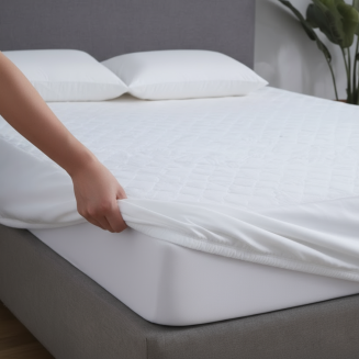 Chr&aacute;nič na matrac Collagen s pr&iacute;rodn&yacute;m kolag&eacute;nom &ndash; hydratuje a vyživuje pokožku počas sp&aacute;nku.