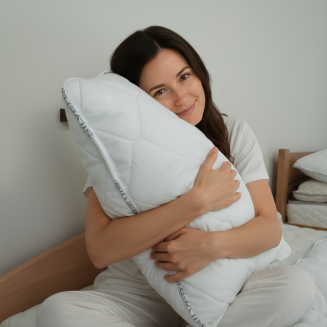 Prisp&ocirc;sobiteľn&yacute; antibakteri&aacute;lny vank&uacute;&scaron; SILVER+ so zipsom a dutou v&yacute;plňou, ktor&yacute; zabezpečuje hygienu, pružnosť a dlh&uacute; životnosť.