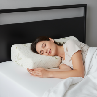 Vank&uacute;&scaron; MemoDREAM s pam&auml;ťovou penou a ergonomick&yacute;m tvarom &ndash; uvoľňuje krčn&uacute; chrbticu, znižuje nap&auml;tie a podporuje regener&aacute;ciu