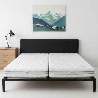 In&scaron;pir&aacute;cia pre sp&aacute;lňu. New MOON &ndash; matrac pre sp&aacute;nok na boku, zlep&scaron;uje oporu chrbtice a prin&aacute;&scaron;a hlbok&yacute; oddych.