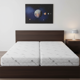 Matrac Pluto 20 cm &ndash; kombin&aacute;cia pien Sonnocell&reg; a Visco Memory s vystuženou bedrovou časťou pre zdrav&uacute; chrbticu.