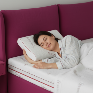 Ortopedick&yacute; vank&uacute;&scaron; VERONA ROMANCE kombin&aacute;cia komfortu, &scaron;t&yacute;lu a regener&aacute;cie pre každ&uacute; noc.