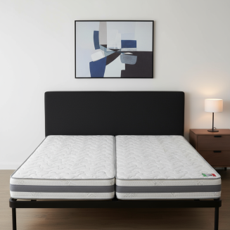 Silver Memo King &ndash; luxusn&yacute; slovensk&yacute; ortopedick&yacute; matrac s pam&auml;ťovou penou a antibakteri&aacute;lnym poťahom so striebrom.