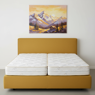 StressFree XL &ndash; slovensk&yacute; ortopedick&yacute; matrac s antistresov&yacute;m poťahom a pam&auml;ťovou penou pre hlbok&yacute; sp&aacute;nok.