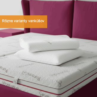 Aroma MemoDREAM &ndash; ortopedick&yacute; vank&uacute;&scaron; s v&ocirc;ňami a pam&auml;ťovou penou