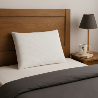 Vank&uacute;&scaron; Visco Silver &ndash; ortopedick&yacute; 40&times;60&times;13 cm so striebrom