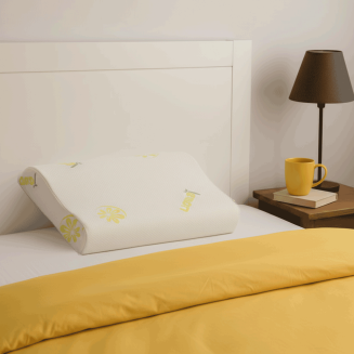 Vank&uacute;&scaron; VERONA LEMON &ndash; ortopedick&yacute; 40&times;70 cm s v&ocirc;ňou citr&oacute;na