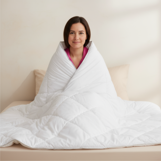 Antibakteri&aacute;lny papl&oacute;n Silver so strieborn&yacute;mi i&oacute;nmi, ľahk&yacute; a priedu&scaron;n&yacute;, pre zdrav&yacute;, hygienick&yacute; a komfortn&yacute; sp&aacute;nok každ&yacute; deň.