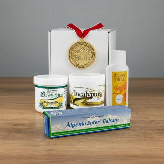 Set pre &scaron;portovcov &ndash; &uacute;činn&aacute; regener&aacute;cia a &uacute;ľava po fyzickej z&aacute;ťaži. &Scaron;tyri osvedčen&eacute; pr&iacute;pravky v jednom v&yacute;hodnom bal&iacute;čku