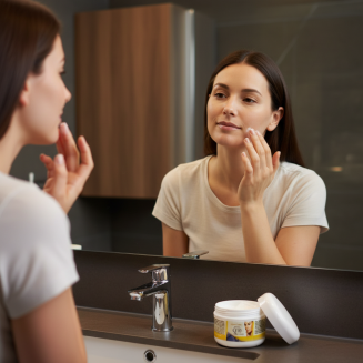 Kr&eacute;m s Q10 &ndash; v&yacute;živa a zjemnenie citlivej pokožky vďaka mandľov&eacute;mu oleju a alanto&iacute;nu