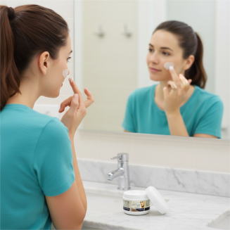 Kr&eacute;m s miner&aacute;lmi z Mŕtveho mora Totes Meer Salz &ndash; intenz&iacute;vna hydrat&aacute;cia a obnova suchej, citlivej pokožky