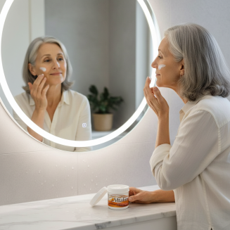 Pr&iacute;rodn&yacute; zemiakovo-medov&yacute; balzam s propolisom 250ml. Vyživuje, regeneruje a upokojuje such&uacute; a citliv&uacute; pokožku.