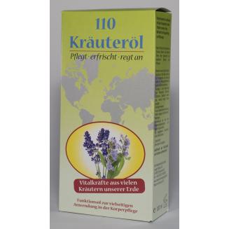 Kr&auml;uter olej 110 &ndash; bylinn&yacute; olej zo 110 rastl&iacute;n | 100 ml