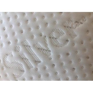 Vank&uacute;&scaron; Visco Silver &ndash; ortopedick&yacute; 40&times;60&times;13 cm so striebrom