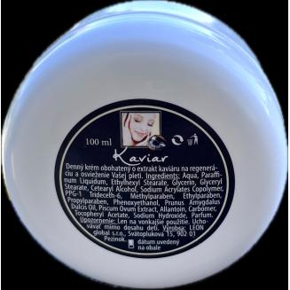 Kavi&aacute;rov&yacute; denn&yacute; kr&eacute;m 100 ml proti vr&aacute;skam s v&yacute;ťažkom z kavi&aacute;ru. Spevňuje, hydratuje a regeneruje pleť.