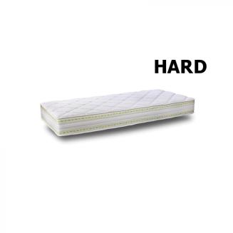 Obojstrann&yacute; matrac Lema Memo Silver HARD &ndash; kombin&aacute;cia m&auml;k&scaron;ej pam&auml;ťovej peny (tvrdosť 4) a pevnej ortopedickej peny (tvrdosť 5)