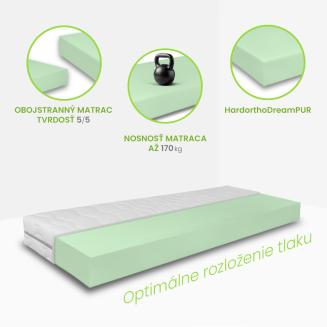 Luton HARD LUX Silver je matrac pre dospievaj&uacute;cich, dospel&yacute;ch aj seniorov.