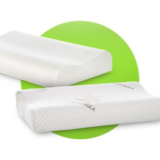 Zdravotn&yacute; anatomicky vank&uacute;&scaron; &ndash; prisp&ocirc;sobiv&aacute; pam&auml;ťov&aacute; pena a poťah Aloe Vera pre regener&aacute;ciu a zdrav&yacute; sp&aacute;nok.