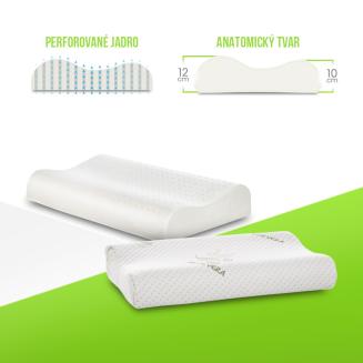 Zdravotn&yacute; ortopedick&yacute; vank&uacute;&scaron; &ndash; prisp&ocirc;sobiv&aacute; pam&auml;ťov&aacute; pena a poťah Aloe Vera pre regener&aacute;ciu a zdrav&yacute; sp&aacute;nok.