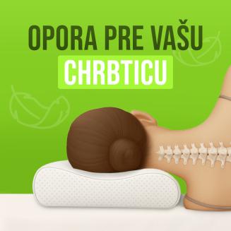 Slovensk&yacute; anatomick&yacute; vank&uacute;&scaron; Visco Aloe Vera &ndash; pam&auml;ťov&aacute; pena | 42&times;72 cm