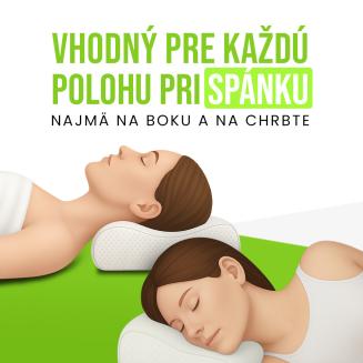 Zdravotn&yacute; vank&uacute;&scaron; Visco Silver s dvomi v&yacute;&scaron;kami a strieborn&yacute;m poťahom pre čistotu, komfort a regener&aacute;ciu počas sp&aacute;nku.