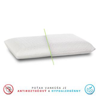 Vank&uacute;&scaron; Visco Silver &ndash; ortopedick&yacute; 40&times;70&times;12 cm, striebro