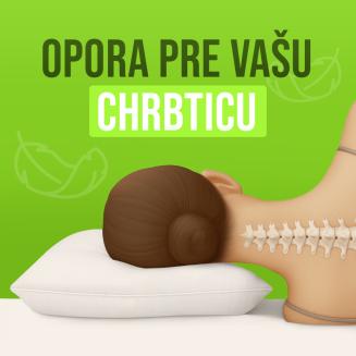 Vank&uacute;&scaron; Visco Aloe Vera &ndash; ortopedick&yacute; 40&times;70&times;12 cm, svieži sp&aacute;nok