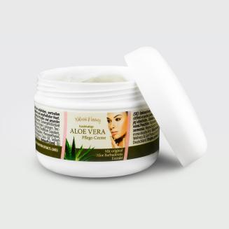 Pr&iacute;rodn&yacute; kr&eacute;m s aloe vera pre citliv&uacute; pokožku. Hydratuje, upokojuje a regeneruje. Vhodn&yacute; na každodenn&eacute; použitie