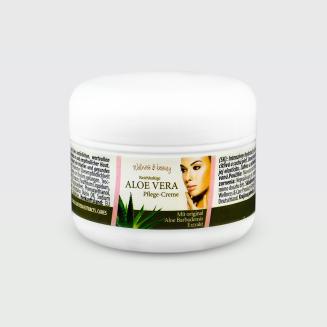 Pr&iacute;rodn&yacute; kr&eacute;m s aloe vera pre citliv&uacute; pokožku. Hydratuje, upokojuje a regeneruje. Vhodn&yacute; na každodenn&eacute; použitie