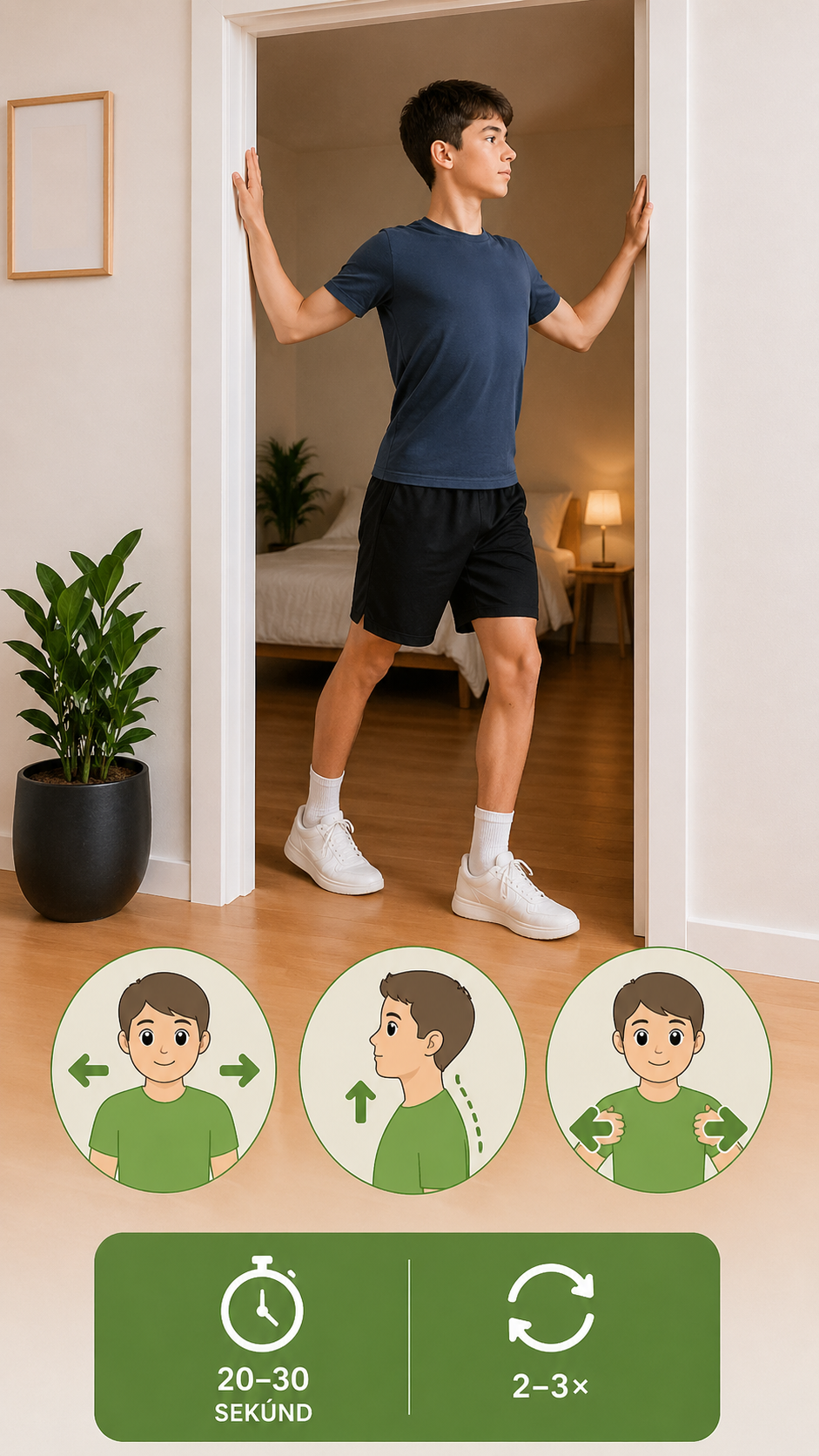 Cvik pre &scaron;tudentov na spr&aacute;vne držanie tela a uvoľnenie ramien